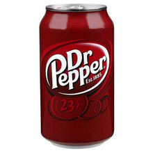 Carica l'immagine nel visualizzatore di Gallery, 24 lattine Dr Pepper, bevanda gassata analcolica aromatizzata alla ciliegia
